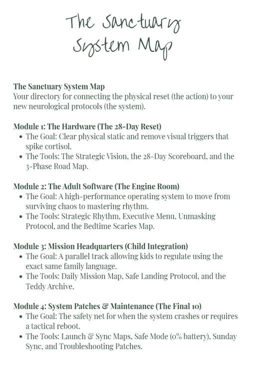 The Sanctuary Operating System